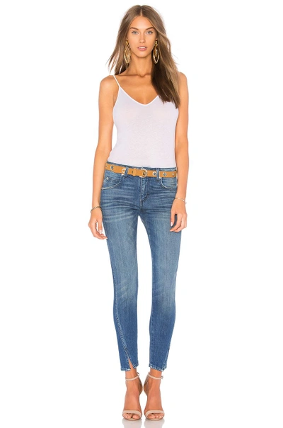 Shop Amo Twist Crop In Something Blue