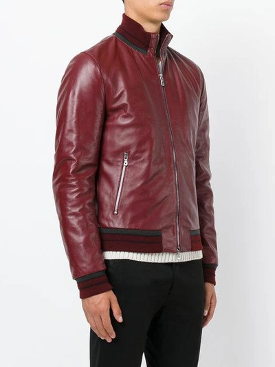 Shop Dolce & Gabbana Siluro Bomber Jacket