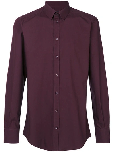 Dolce & Gabbana Classic Poplin Shirt - Pink