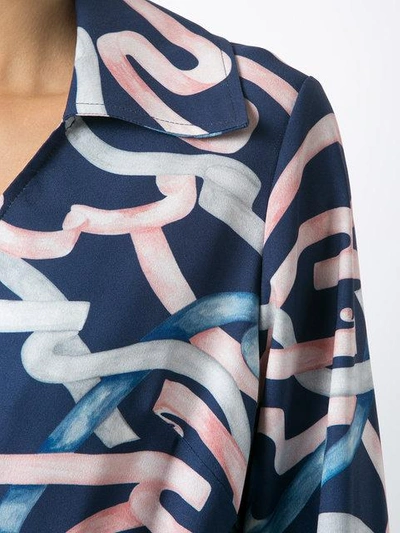 Olympiah Printed Jumpsuit In Blue
