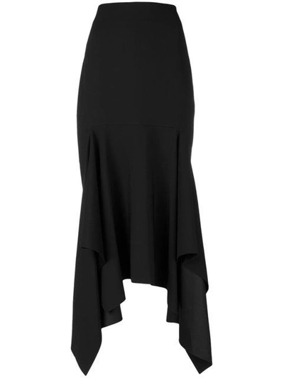 Shop Solace London Theon Ruffle Skirt - Black