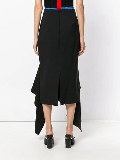 Shop Solace London Theon Ruffle Skirt - Black