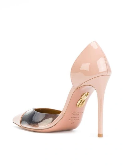 Shop Aquazzura Pink & Purple