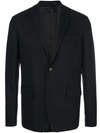 GIVENCHY GIVENCHY TWO BUTTON BLAZER - BLACK,17F324500312164437
