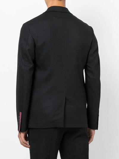 Shop Givenchy Two Button Blazer - Black