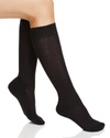 Falke Wool-blend Knee-high Socks In Black