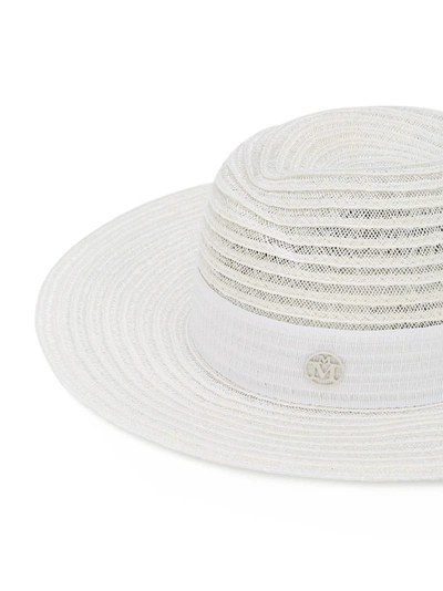 Shop Maison Michel Virginie Panama Hat