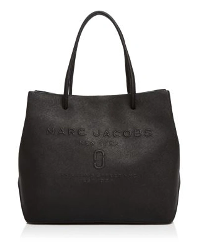 Marc Jacobs Mini Leather Logo Shopper Tote - Black