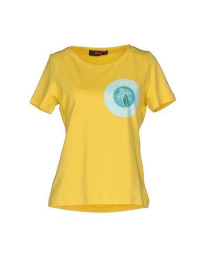 Versus T-shirt In Yellow
