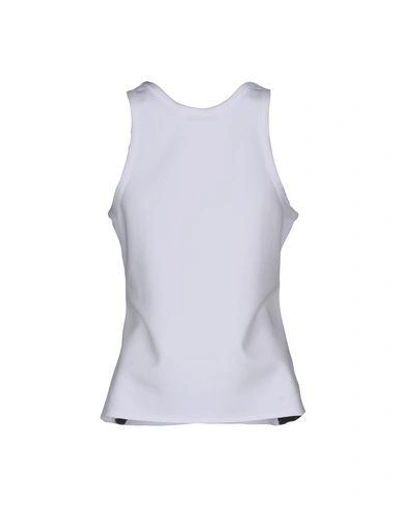 Shop Paco Rabanne Tank Top In White