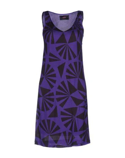 Versus 直筒裙 In Purple