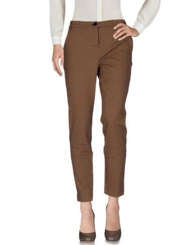 Pinko Casual Pants In Brown