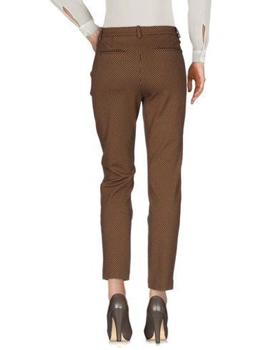 Shop Pinko Casual Pants In Brown