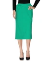 Balenciaga 3/4 Length Skirts In Green