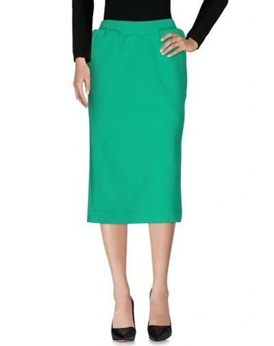 Balenciaga 3/4 Length Skirts In Green