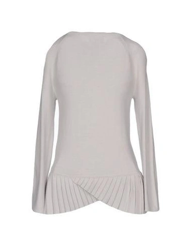 Shop Emporio Armani Sweater In Light Grey