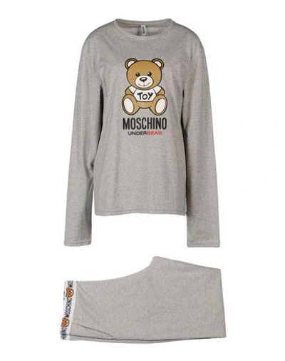 Moschino Underwear Sleepwear In Grau