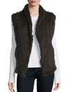 JUNE Rabbit Fur Vest