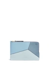 LOEWE 'Puzzle' calfskin leather flat pouch