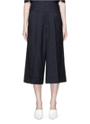 MONSE Stripe wool culottes