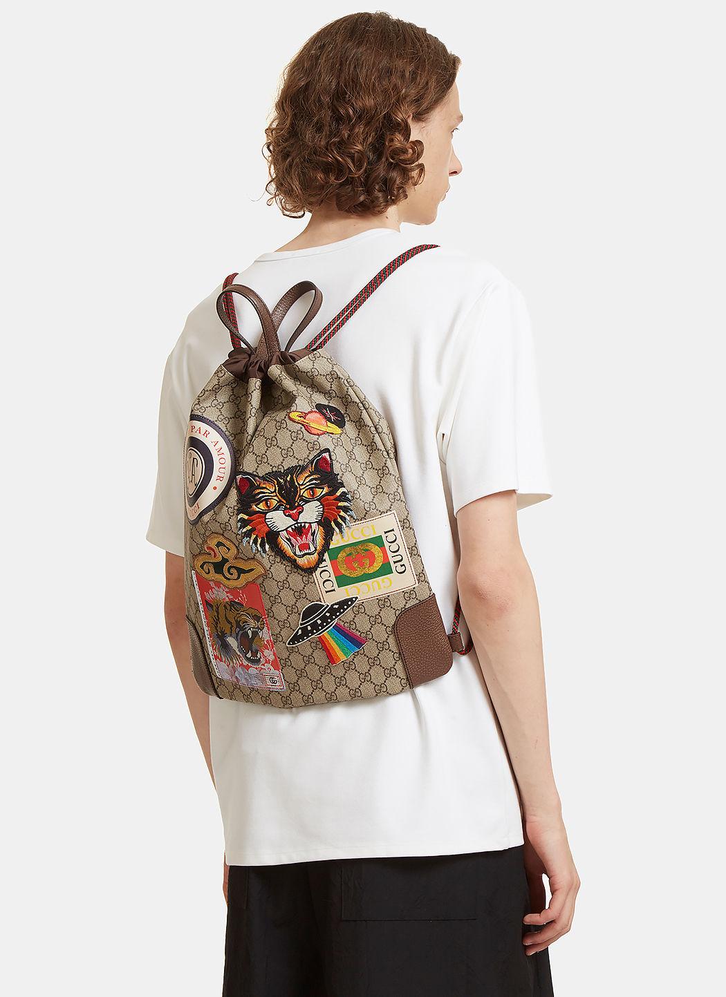 gg supreme drawstring backpack