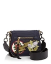 MARC JACOBS NOMAD PATCHWORK SMALL SADDLE BAG,M0011888