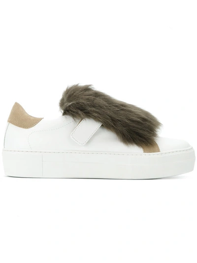 Moncler Victoire Sneakers In White