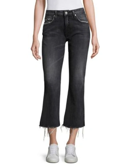 Amo Kick Cropped Flare Jeans In Rascal