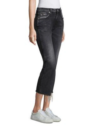 Shop Amo Kick Cropped Flare Jeans In Rascal