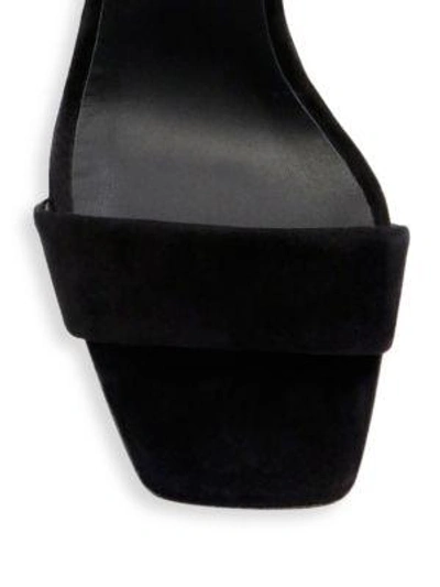 Shop Giuseppe Zanotti Ankle Wrap Heel Sandals In Black