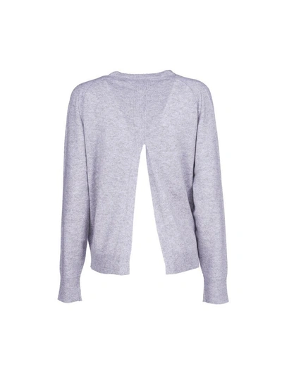 Shop Isabel Marant Clash Sweater In Light Grey