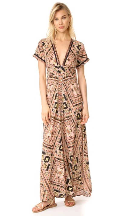 Cleobella Valentina Dress In Ausencia Print