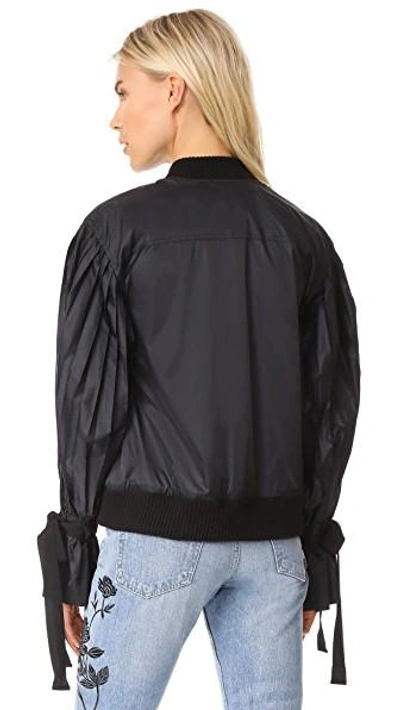Shop Clu Bomber Jacket In Black