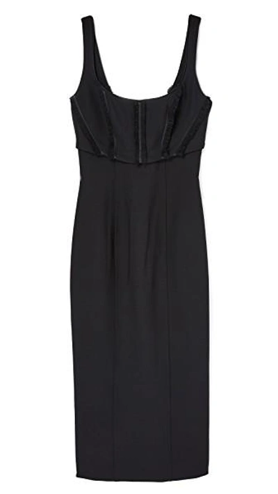 Shop Cinq À Sept Ellette Dress In Black