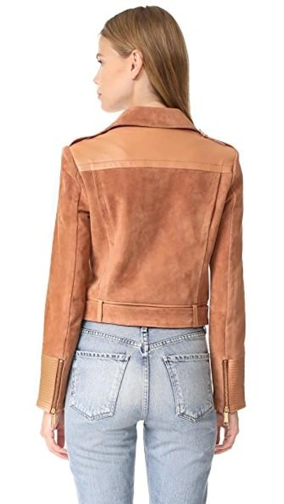 Shop Rachel Zoe Hastings Jacket In Pink Taupe