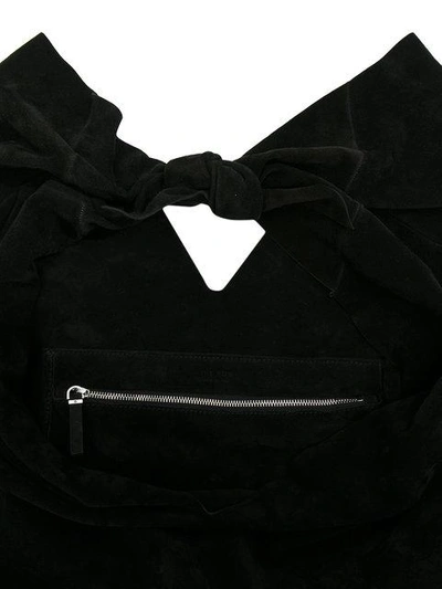 Shop The Row Bindle Shoulder Bag In Black