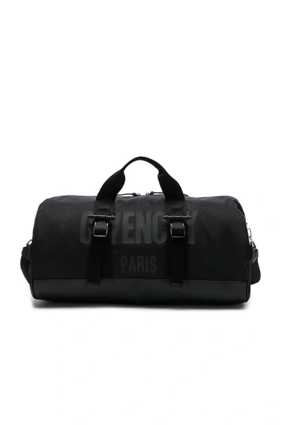 Shop Givenchy Obsedia Techno Duffel Bag In Black