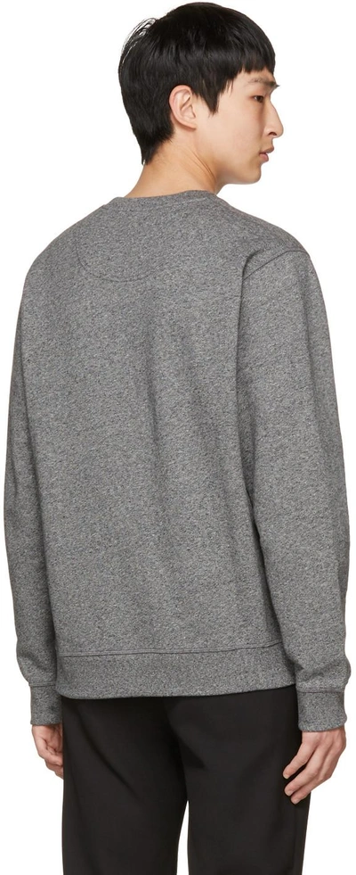 Shop Kenzo Grey Tiger Sweatshirt In 98 Anthracite