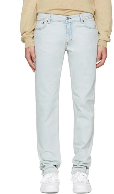 Shop Acne Studios Blue North Jeans In Lt Blue