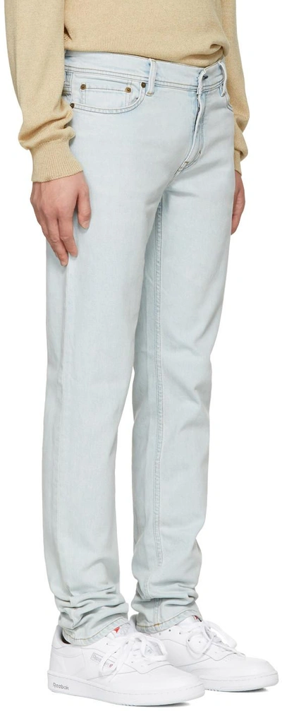 Shop Acne Studios Blue North Jeans In Lt Blue