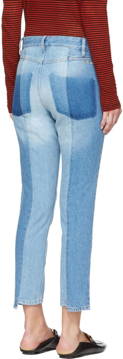 Shop Isabel Marant Étoile Blue Slim Clancy Jeans