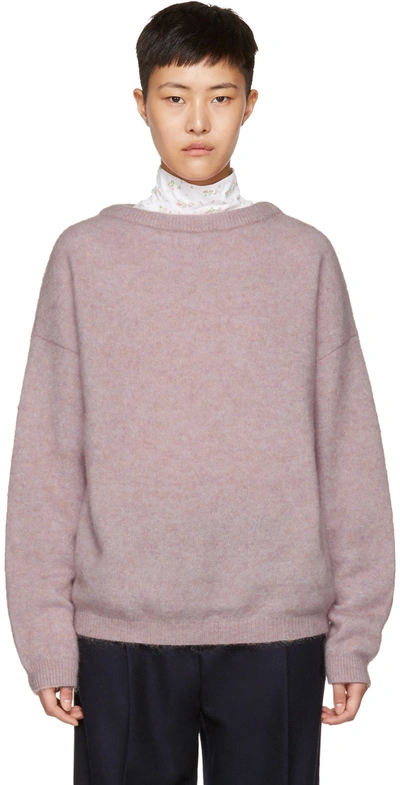 Acne dramatic mohair sweater sales