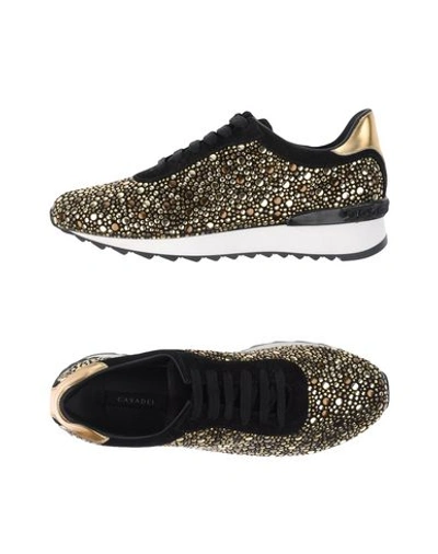 Casadei Sneakers In Gold