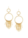 AURELIE BIDERMANN 'Marissa' chandelier hoop earrings,MRSS16BO02MG