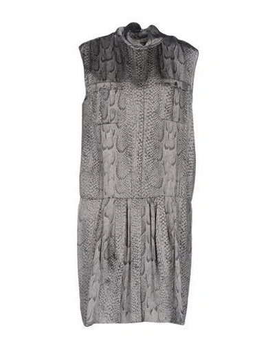 Nina Ricci Short Dress In Grey