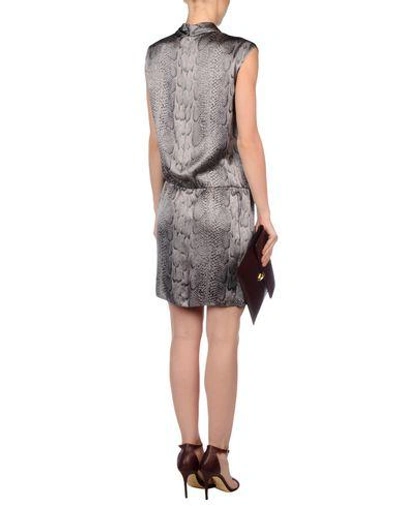 Shop Nina Ricci Short Dress In Grey