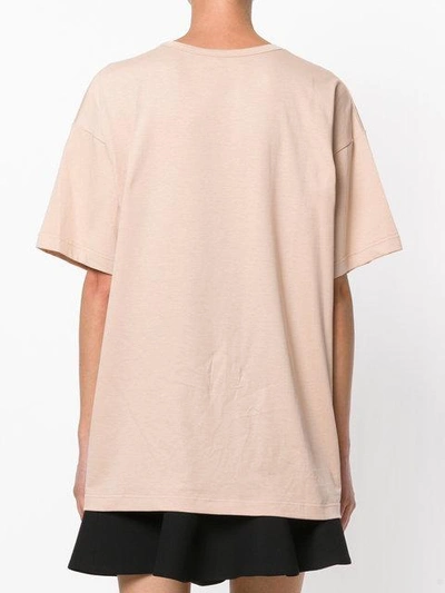 Shop N°21 Nº21 Printed Boyfriend T-shirt - Pink
