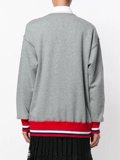 Shop N°21 Nº21 Branded Sweatshirt - Grey