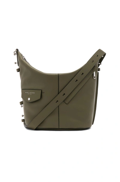 Shop Marc Jacobs The Sling Bag In Army Green