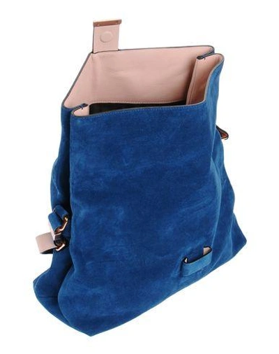 Shop Cedric Charlier Across-body Bag In Blue